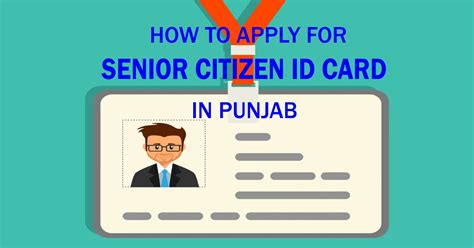 senior citizen identity card online